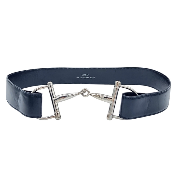 Gucci Tom Ford Oversized Horsebit Belt Black 80 - Picture 15 of 16